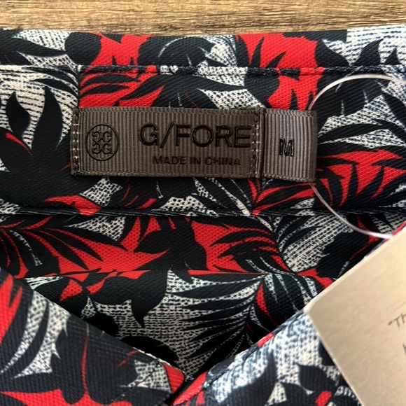 NWT - G/FORE Men’s 2023 US Open LACC Golf Polo - Size Medium - Picture 3 of 6